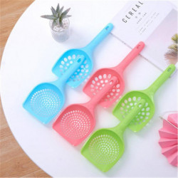 Pink Color Plastic Litter Scoop Litter Shovel Pet Cleanning Tool Cats Sand Dogs Toilet Cleaning Products