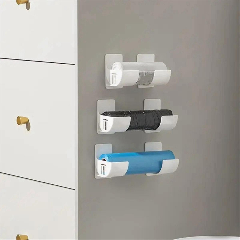 Wall Mounted Trash Bags Holder Garbage Bag Storage Box Organizer Plastic Bag Film Container Dispenser for Kitchen Shelf Wall Mounted Trash Bags Holder Garbage Bag Storage Box Organizer Plastic Bag Film Container Dispenser for Kitchen Shelf