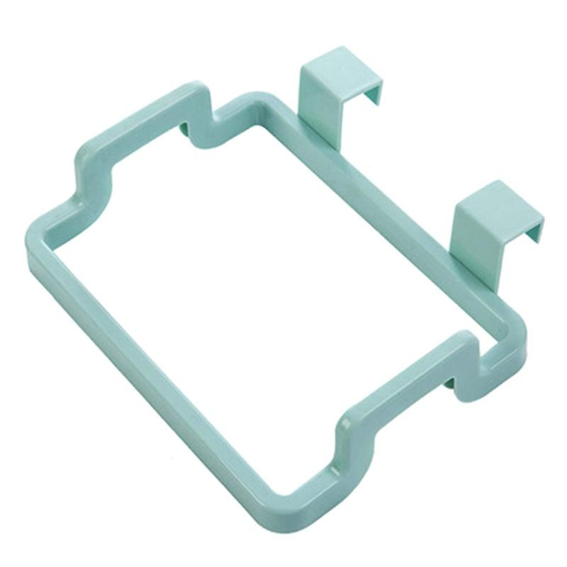 Good Load Capacity Hanging Trash Bag Rack Plastic Towel Holder Garbage Bag Rack Kitchen Gadgets JIKAIX