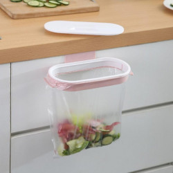Garbage Bag Holder Kitchen Cupboard Door Drawer Cabinet Hanging Trash Bin Rack Jikaix