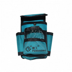 Drill Storage Bag Portable Scratch-proof Oxford Cloth Strong Waist Pack For Maintenance Worker Jikaix