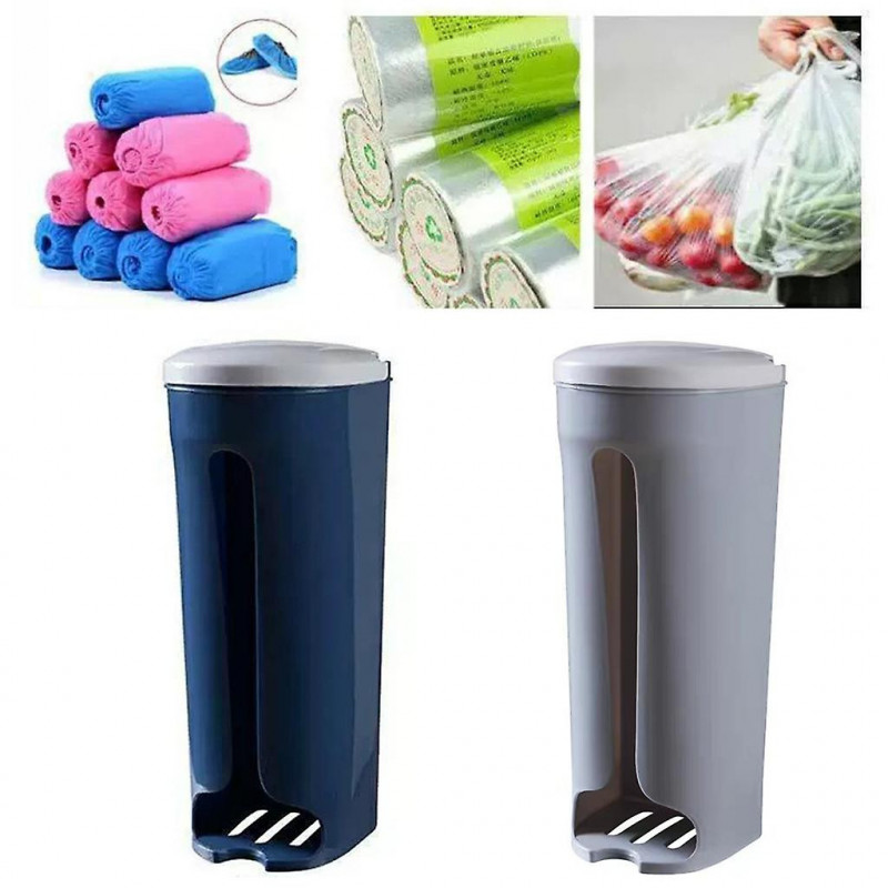 Hangable Trash Bag Container Garbage Bag Storage Holder For Bedroom Bathroom