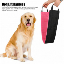2 sets Dog Auxiliary Belt Pain Free Adjustable Portable Heavy Duty Dog Lift Support Sling with Storage Bag for [...]
