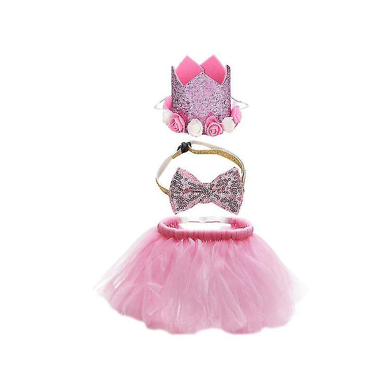 1 Set Pet Birthday Dog Lovely Pet Dog Skirt Pet Accessories Pet Supplies