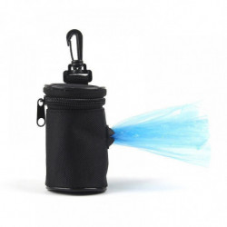 Dog Garbage Bag Dispenser Waterproof Dog Poop Rack Leash Attachment, Length About 3.7*2.2 Inches (5.8*9.5cm) C923-61
