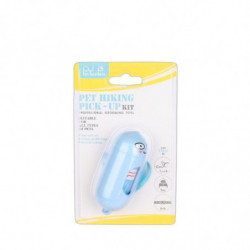 Distributeur de sac de caca de chien, porte-sac à déchets d’animaux de compagnie, figurine mini et compacte, [...]