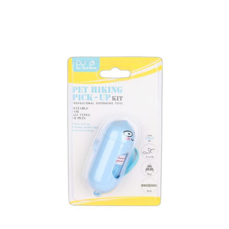 Distributeur de sac de caca de chien, porte-sac à déchets d’animaux de compagnie, figurine mini et compacte, [...]