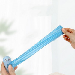 Distributeur de sac de caca de chien, porte-sac à déchets d’animaux de compagnie, figurine mini et compacte, [...]