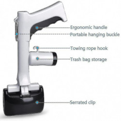 New 2023 Dog Poop Scoop, Poop Grabber With Cat Poop Bag, Portable Poop Scoop Trash Can For Dogs And Cats | Fruugo Be