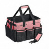 Sac de rangement de nettoyage portable, organisateur d’outils de nettoyage avec sangle réglable, sac étanche avec 4 Sac de rangement de nettoyage portable, organisateur d’outils de nettoyage avec sangle réglable, sac étanche avec 4
