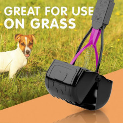 Pet Pooper Scooper For Dogs And Cats With Long Handle High Strength Material