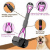 Pet Pooper Scooper For Dogs And Cats With Long Handle High Strength Material