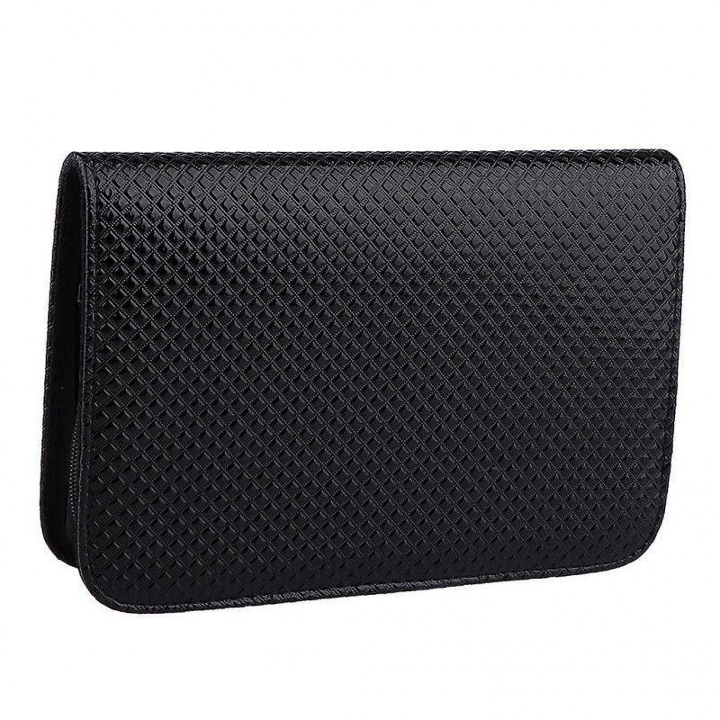 Durable Pu Leather Hair Cutting Scissors Holder Case Pet Hairdressing Bag Black 01 Durable Pu Leather Hair Cutting Scissors Holder Case Pet Hairdressing Bag Black 01