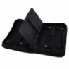 Durable Pu Leather Hair Cutting Scissors Holder Case Pet Hairdressing Bag Black 01 Durable Pu Leather Hair Cutting Scissors Holder Case Pet Hairdressing Bag Black 01
