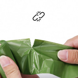 Dog Poop Bags With Dispenser Unscented Pick Up Clean Refills 8 Rolls