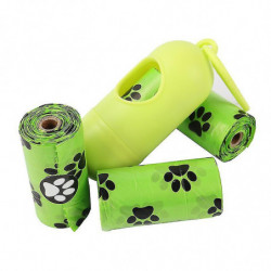 6 Rolls Biodegradable Pet Waste Bags Dog Poop Waste Bag Environmental Pet Waste Bags With Dispenser - Snngv