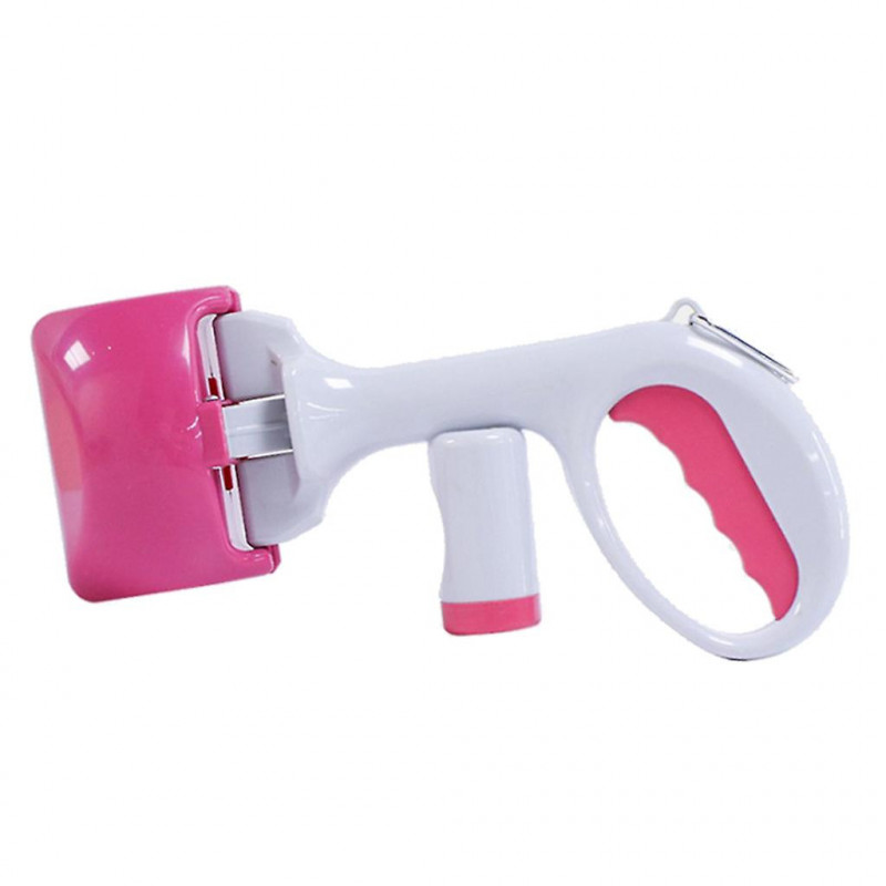 Cat Dog Poop Scooper Poo Shovel Puppy Kitten Waste Pick-up Tools Rose Red