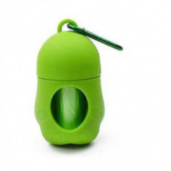 Dog Toilet Picker Garbage Bag Penguin Garbage Box(green)