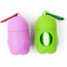 Dog Toilet Picker Garbage Bag Penguin Garbage Box(green)