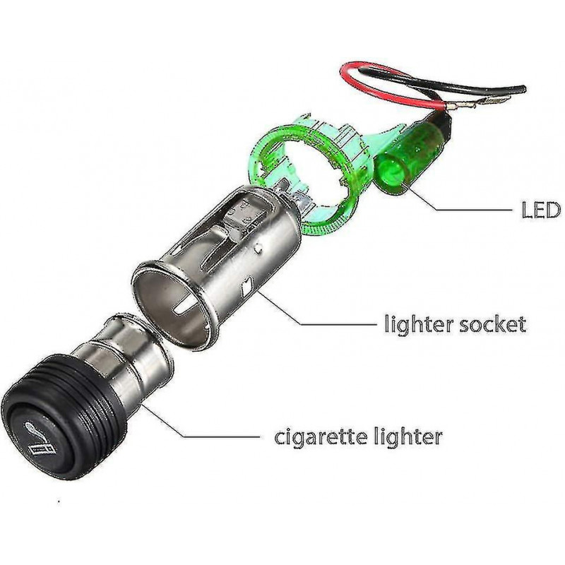 Dc 12v Briquet automatique avec prise