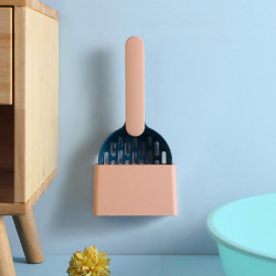 Cats Poop Scoop With Storage Box Cleaning Shovel Kitten Litter Holder Pet Garbage Scoop Lightweight Cleanup Tools Kit