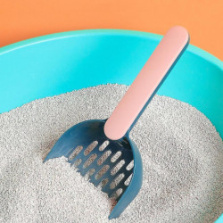 Cats Poop Scoop With Storage Box Cleaning Shovel Kitten Litter Holder Pet Garbage Scoop Lightweight Cleanup Tools Kit