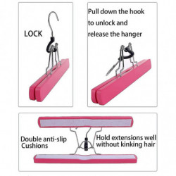 3pcs Hair Extensions Holder Wig Storage Bag With Hanger Portable Wig Storage Bag Hair Extension Carrier Holder 3pcs Hair Extensions Holder Wig Storage Bag With Hanger Portable Wig Storage Bag Hair Extension Carrier Holder