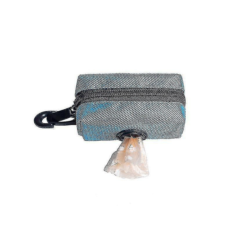 Yaju Portable Dog Poop Waste Bag Dispenser Pouch - Outdoor Pet Pick Up Poop Bag,1pcs,purple