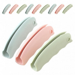 12pcs Grocery Plastic Bag Holder Carrier Save Labor Silicone Handle Carrier