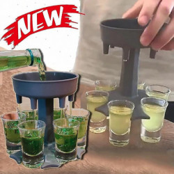 Wine Dispenser Holder 6 Shot Glass Dispenser And Holder Beer Separator Bar Party Accessory Wine Dispenser Holder 6 Shot Glass Dispenser And Holder Beer Separator Bar Party Accessory