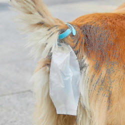 Portable Travel Pet Dog Pooper Scooper with Waterproof Clip-On Toilet, Pink (9.5*6.8cm)