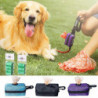 Portable Dog Poop Waste Bag Dispenser Pouch - Outdoor Pet Pick Up Poop Bag