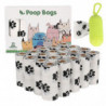 Pet Poop Waste Bags Made With Recycled Eco-friendly Biodegradable Compostable Portable Bag Separator