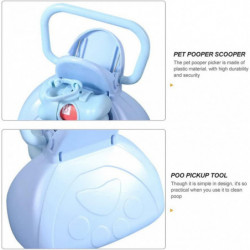 1 ensemble de cueillette de caca pour animaux de compagnie Récupérateur de déchets d’animaux de compagnie Outil de [...]