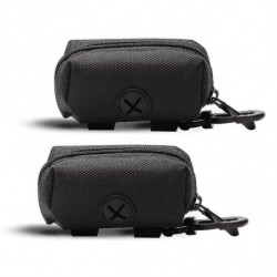 2 Pack Fashion Dog Poop Waste Bag Distributeur, Pet Dog Waste Bag Distributeur, Dog Poop Bag Holder