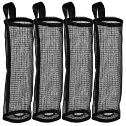 4pcs Hanging Plastic Bag Holder Nylon Grocery Bag Holder Household Bag Dispenser 4pcs Hanging Plastic Bag Holder Nylon Grocery Bag Holder Household Bag Dispenser