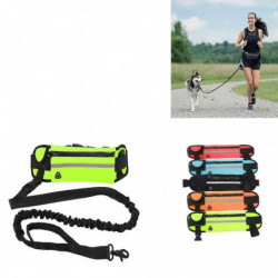 Reflective Waterproof Waist Bag with Leash for Outdoor Jogging Activities