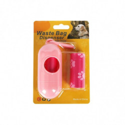 Multi-Purpose Pet Waste Bags with Bag Holder Dog Walking Disposable Trash Bags
