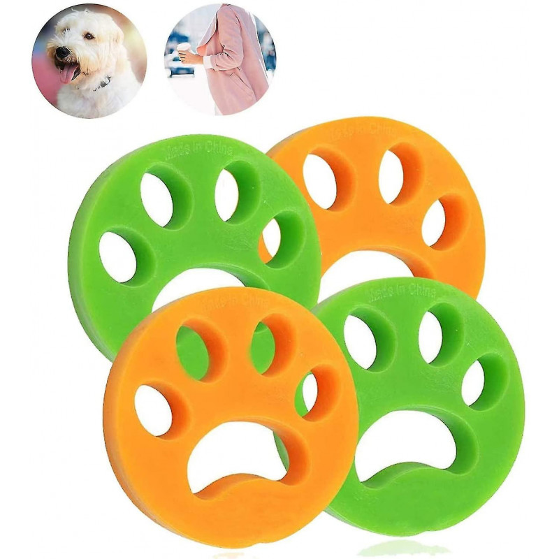 4 Pcs Machine à laver réutilisable Hair Catcher Viscous Hair Cleaning 4 Pcs Machine à laver réutilisable Hair Catcher Viscous Hair Cleaning