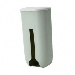 Panties Storage Box Trash Bag Dispenser Versatile With Open Cover Punch Free Green