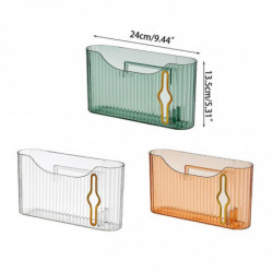 Plastic Bag Dispenser Wall Mounted Bag Holder Garbage Bag Holder for Offices