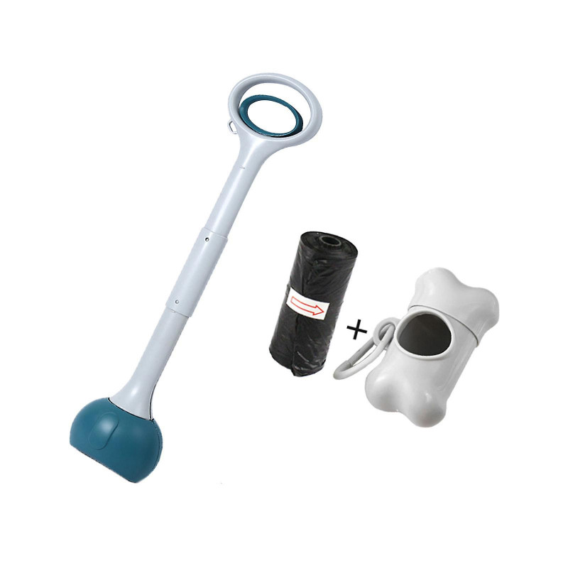 Dog Pooper Scooper Poop Picker Dog Poop Pick Up Tool For Park Traveling Lawn Green 70cm