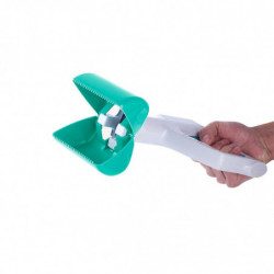Dog Waste Cleaner Pet Poop Scooper for Walk with Bag Holder and Waste Bag