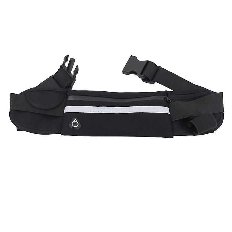 Sports Waist Bag Dog Leash Reflective Elastic Outdoor Pet Supplies Noir Sports Waist Bag Dog Leash Reflective Elastic Outdoor Pet Supplies Noir