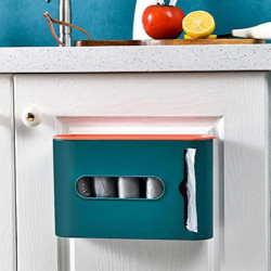 Kitchen Plastics Grocery Bag Holder | Plastics Bags Garbage Bag Dispenser For Cabinet Door | Wall Mount Grocery [...]
