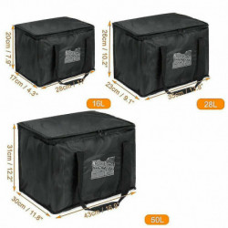 Insulated Food Delivery Bags Takeaway Thermal Warm Cold Constant Heat