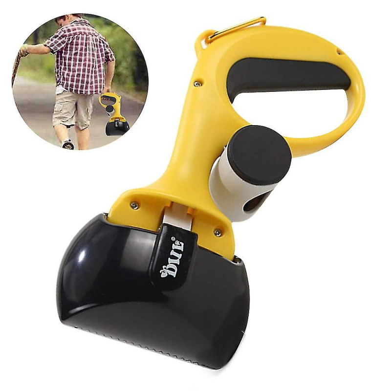 Dog Dung Scooper Collector Dog Poop Pickup Grappin Mâchoire pour animal de compagnie