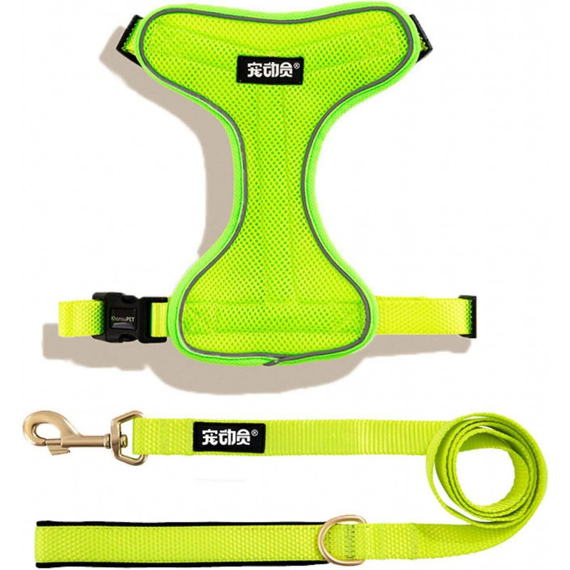 Nc 2022 New Pet Supplies Dog Automatic Hand Holding Rope Night Reflective Chest Strap Suit