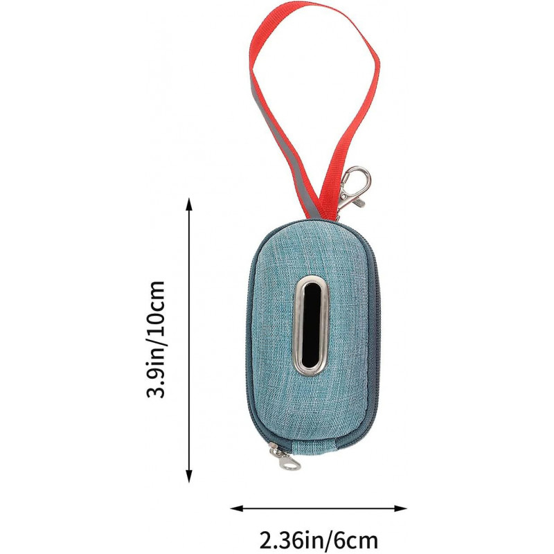 Heytea 2pcs Dog Poop Bag Holder Pouch Pet Rubbish Bags Pouches Dispenser Leak- Proof Dog Waste Bags Doggie Poop [...]