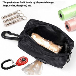 Dog Poo Bag Portable Dog Waste Bag Dispenser Lightweight Pick Up Bag Holder